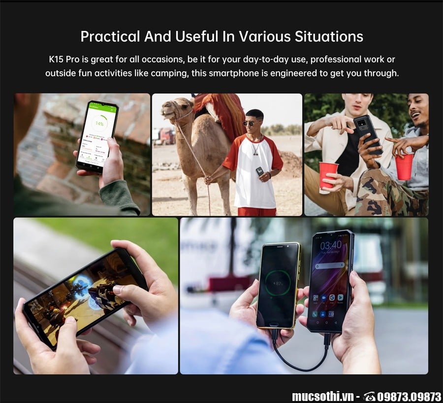 Smartphonestore.vn - Bán lẻ giá sỉ, online giá tốt Oukitel K15 Pro pin khủng chính hãng - 09175.09195