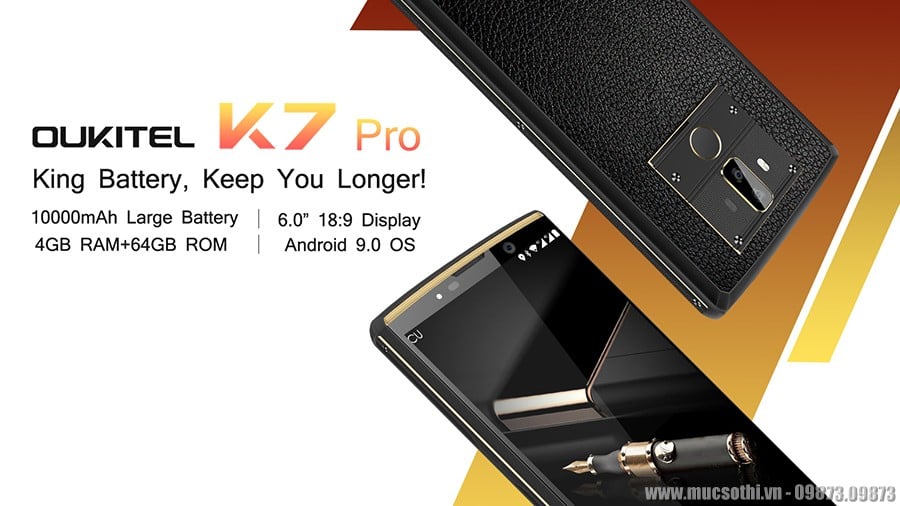 smartphonestore.vn - bán lẻ giá sỉ, online giá tốt smartphone pin khủng oukitel k7 pro chính hãng - 09175.09195