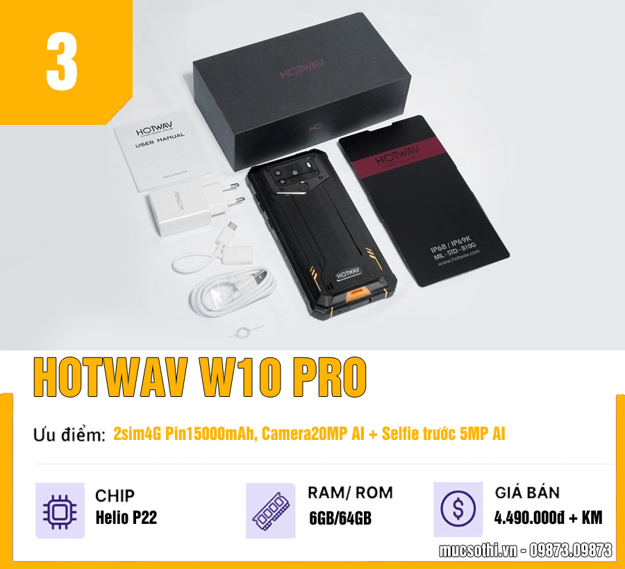 Mục sở thị TOP smartphone siêu bền pin KHỦNG NHẤT tháng 6.2023 - 09175.09195