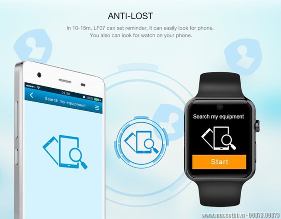 Smartphonestore.vn - Bán lẻ giá sỉ, online giá tốt smartwatch dùng sim Lemfo LF07 chính hãng - 09175.09195