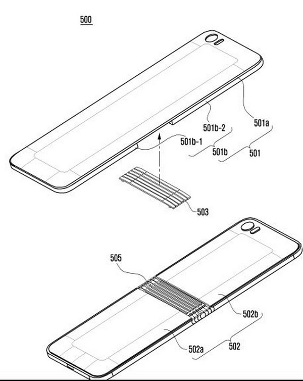 Smartphone màn hình gập đã được Samsung đăng ký bằng sáng chế - mucsothi.vn