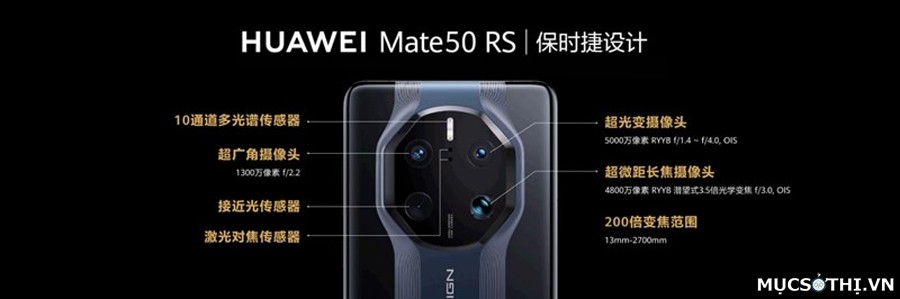 Huawei tiêu lòn tung ra bộ tứ dòng Mate 50 series mới trước thêm Apple ra mắt iPhone 14 mới - 09873.09873