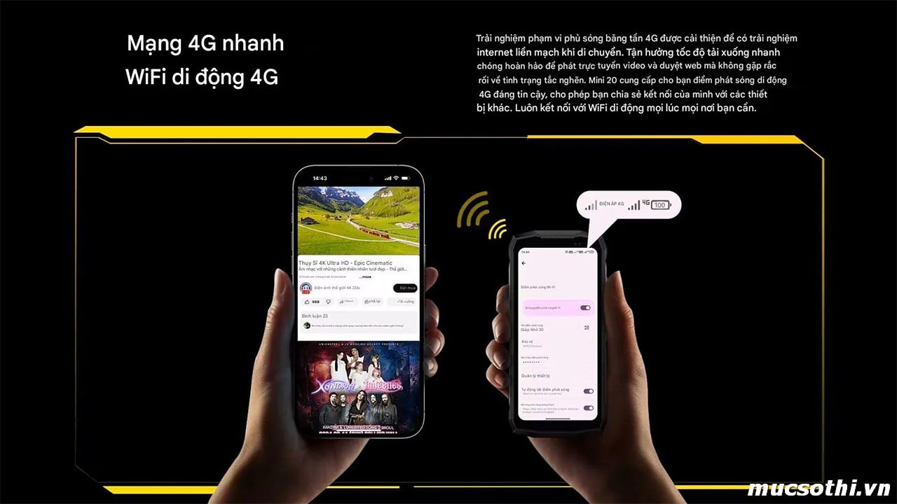 Smartphone Sờ To - Bán lẻ giá sỉ online giá tốt điện thoại Ulefone Armor Mini 20 4G chính hãng - 09175.09195
