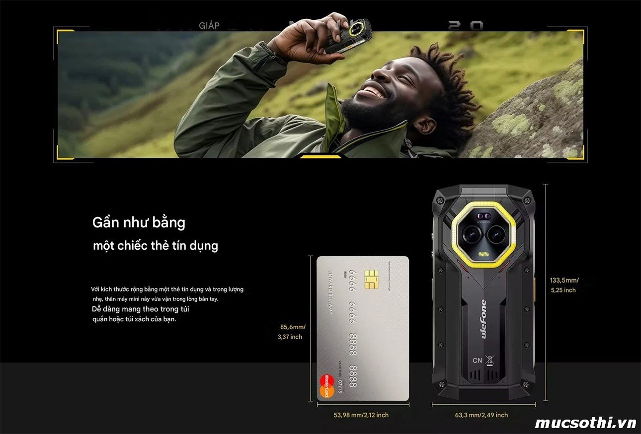 Smartphone Sờ To - Bán lẻ giá sỉ online giá tốt điện thoại Ulefone Armor Mini 20 4G chính hãng - 09175.09195