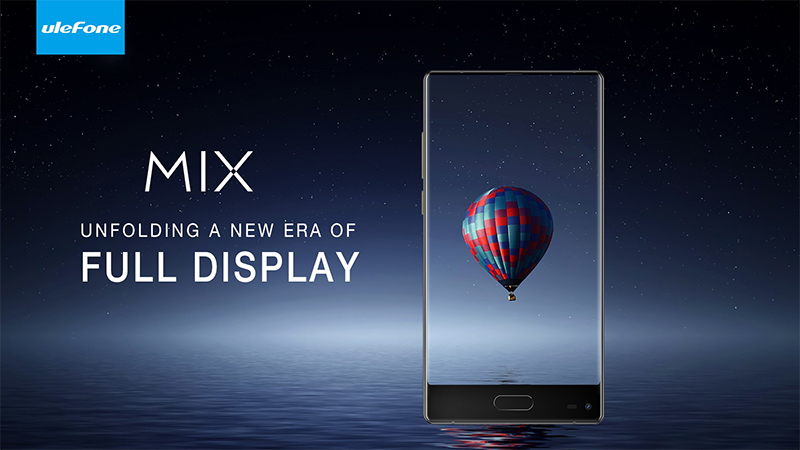 Xuất hiện điện thoại Ulefone Mix màn hình tràn cạnh như Mi Mix