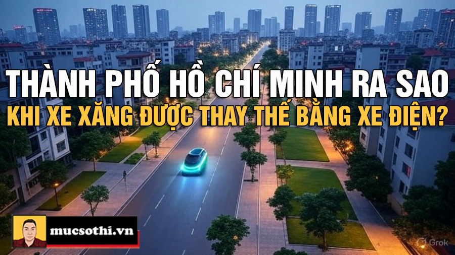 TP.HCM Chuyển 400.000 Xe Xăng Sang Xe Điện: Cách Mạng Xanh Hay Thách Thức Lớn?- mucsothi.com.vn