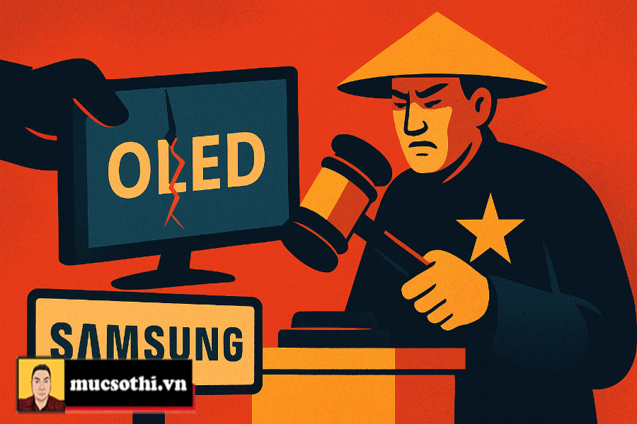 Samsung Thắng Lớn Kiện BOE - Công Ty Trung Quốc Ăn Cắp Công Nghệ OLED, Bị Cấm Nhập Mỹ 15 Năm! - mucsothi.com.vn