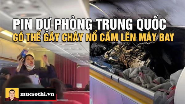 Cảnh Báo Nóng! Pin Sạc Dự Phòng Trung Quốc Nguy Cơ Cháy Nổ – Cẩn Trọng Với Những Thương Hiệu Này - mucsothi.com.vn
