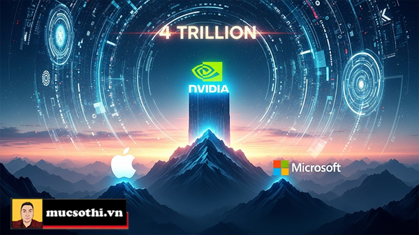 Nvidia Đánh Bại Apple, Microsoft, Trở Thành Gã Khổng Lồ 4.000 Tỷ USD Đầu Tiên Vươn Tầm Huyền Thoại Trong Lịch Sử - mucsothi.com.vn