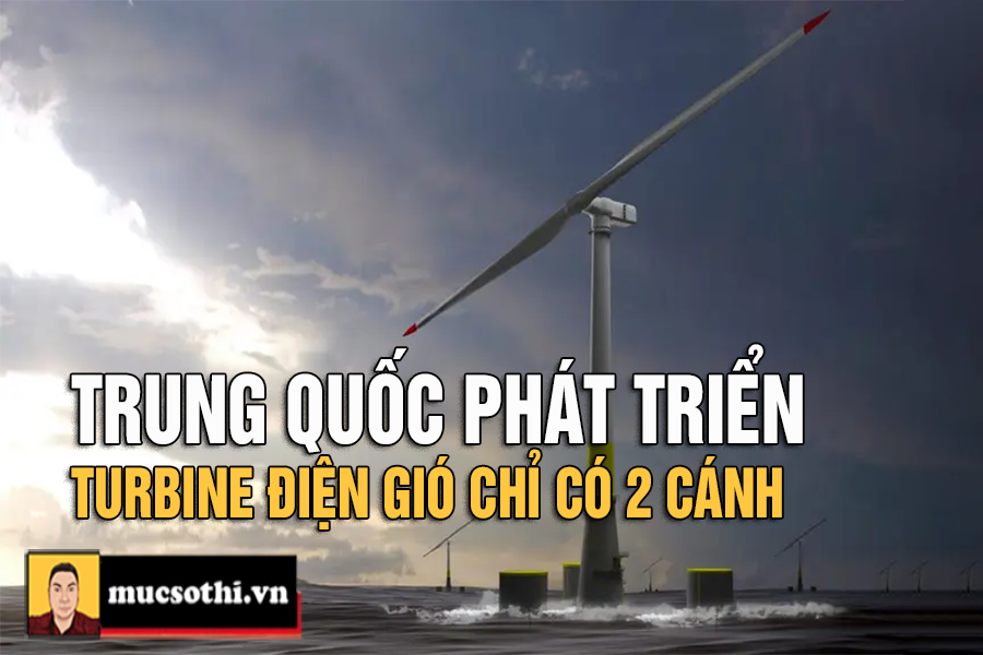 Turbine Gió Hai Cánh Của Trung Quốc: Đột Phá Năng Lượng Sạch, Thách Thức Mọi Giới Hạn! - MUCSOTHI.COM.VN
