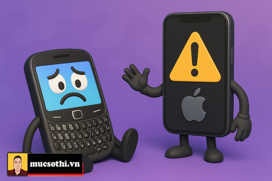 Được cảnh báo Apple sẽ đối mặt 'khoảnh khắc BlackBerry' - Liệu AI có như IOS hay Android ngày ấy? - mucsothi.com.vn