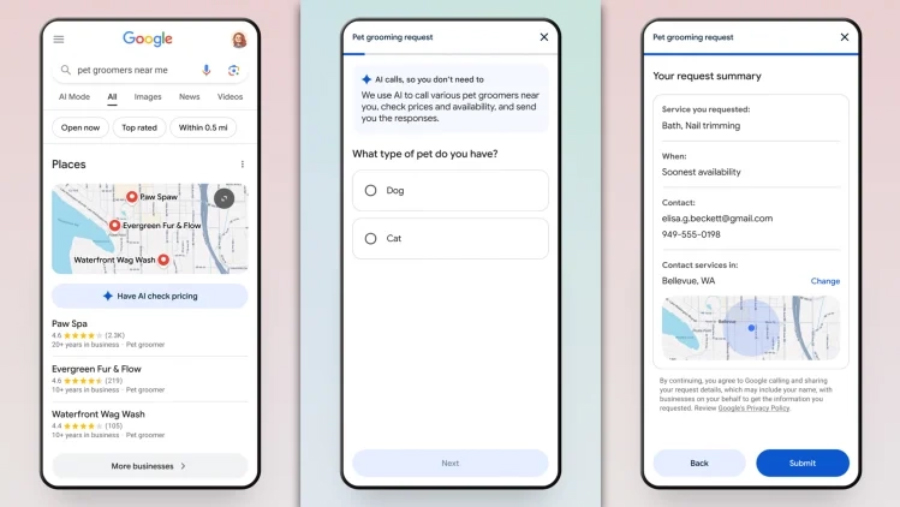 Google đang triển khai chương trình để AI thay mặt người dùng gọi điện thoại thu thập thông tin - mucsothi.com.vn
