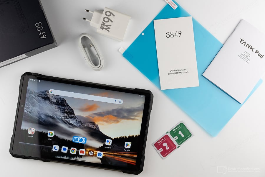 Bộ đôi máy tính bảng Blackview Active 10 Pro & Unihertz Tank Pad siêu bền pin khủng cấu hình mạnh kinh điển - mucsothi.com.vn