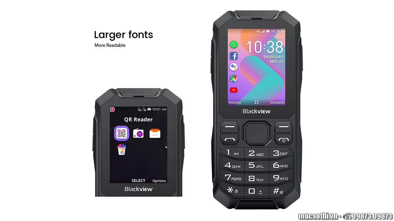 Smartphone Sờ To - Bán lẻ giá sỉ online giá tốt điện thoại 4G Blackview N1000 chính hãng - 09175.09195