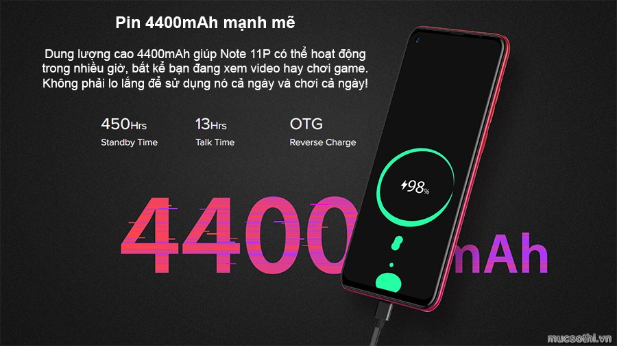 smartphonestore.vn - bán lẻ giá sỉ, online giá tốt smartphone pin trâu Ulefone Note11P chính hãng - 09175.09195