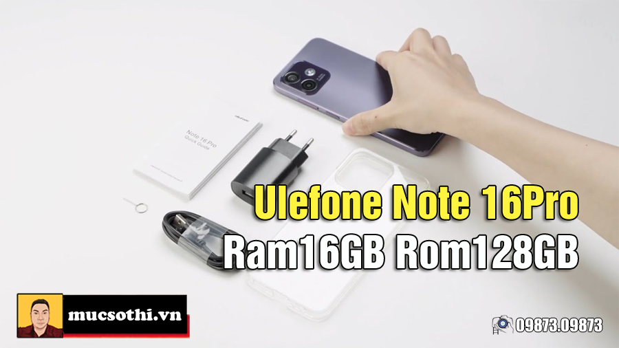 Ulefone Note 16 Pro cấu hình mạnh với RAM 16GB đáp ứng mọi nhu cầu của bạn - 09175.09195