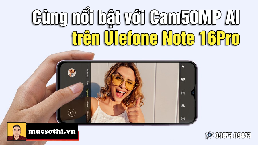 Ulefone Note 16 Pro - camera kép 50MP AI cho những bức ảnh sống động và chi tiết - 09175.09195