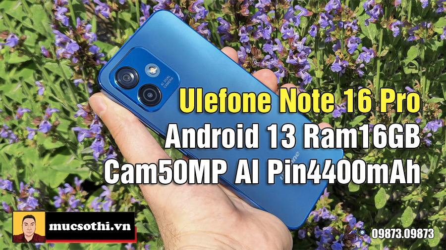 Ulefone Note 16 Pro thông minh vượt tầm với mức giá hấp dẫn - 09175.09195