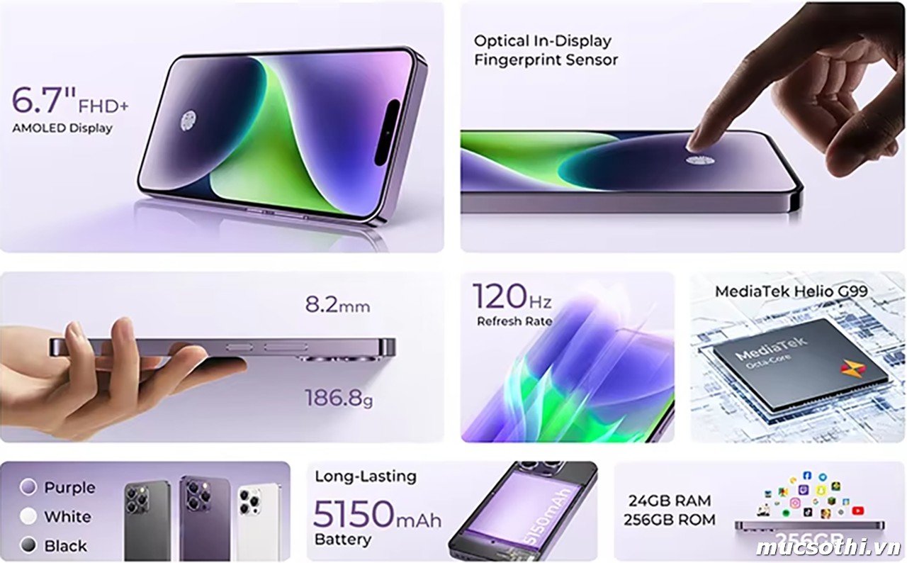 Smartphone Sờ To - Bán lẻ giá sỉ online giá tốt điện thoai Oukitel P1 chính hãng - 09175.09195