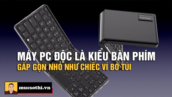 Bóc phốt PC mini ẩn sau bàn phím, cấu hình mạnh bỏ vừa túi quần