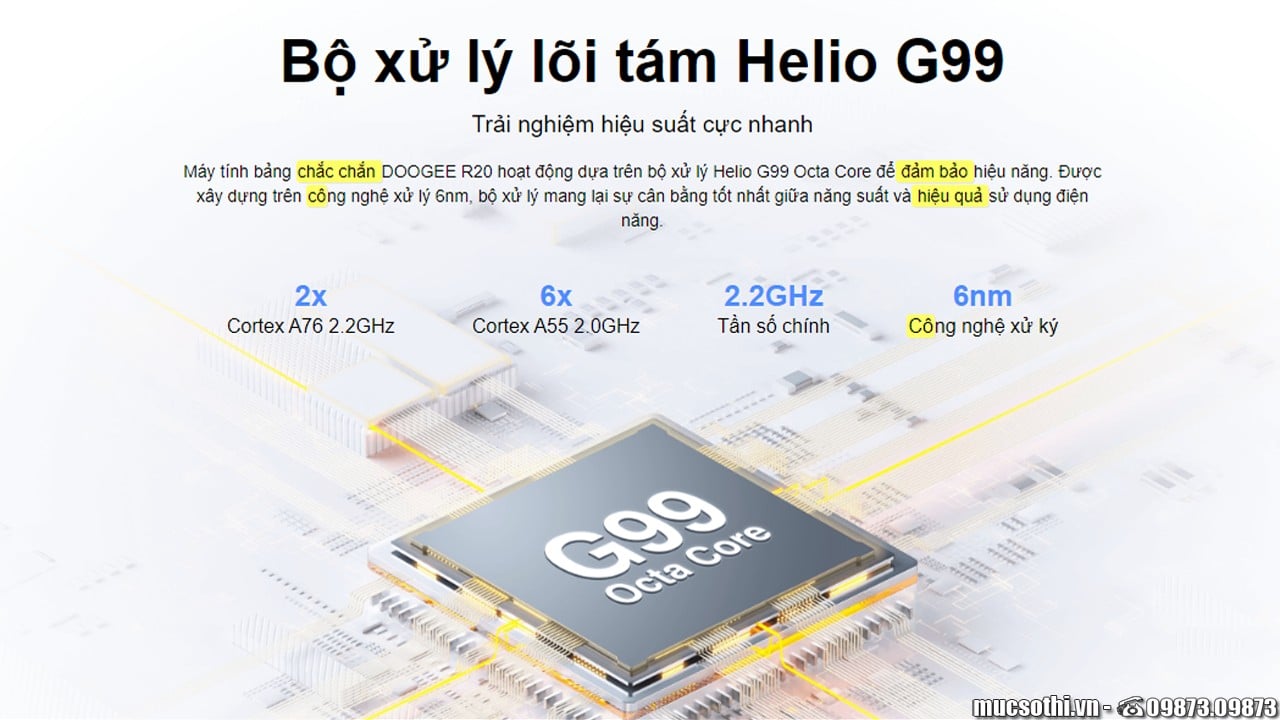 SmartphoneStore.vn - Bán lẻ giá sỉ online giá tốt máy tính bảng Doogee R20 chính hãng - 09175.09195