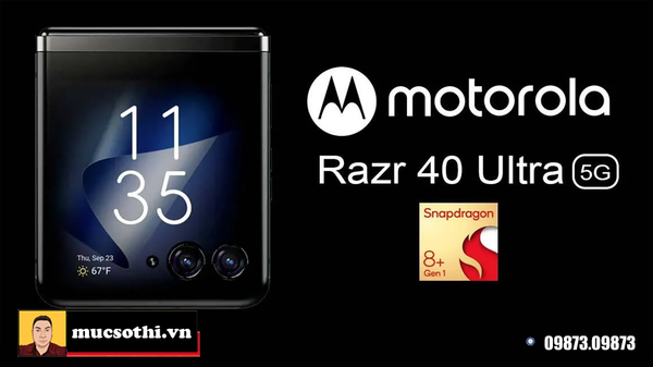 Motorola ra mắt Razr 40 Ultra khiến N2 Flip của Oppo đái tháo đường