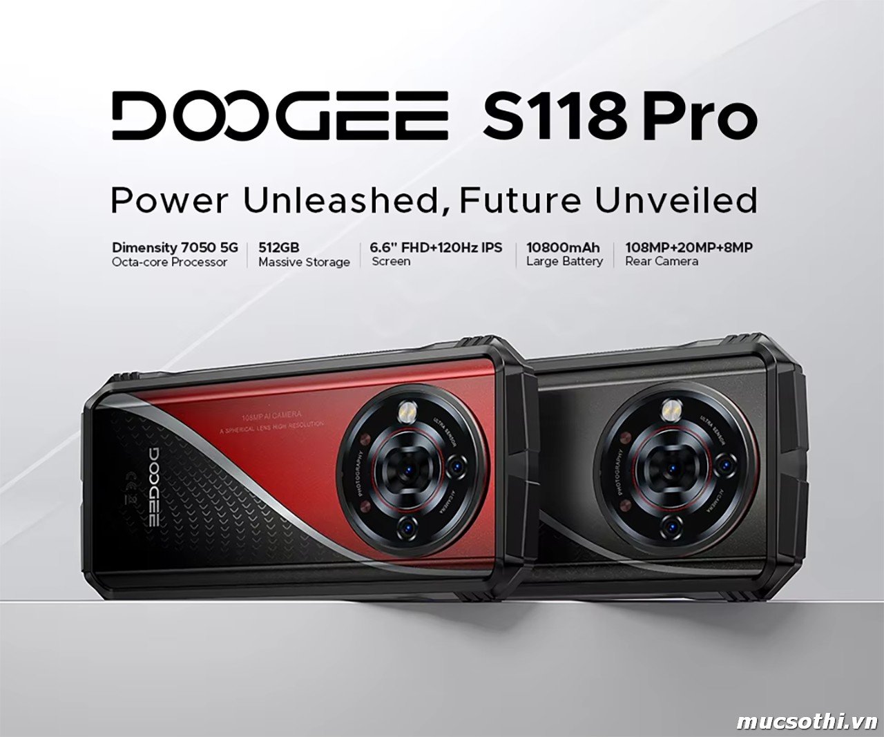 Smartphone Sờ To - Bán lẻ giá sỉ online giá tốt điện thoại Doogee S118Pro 5G chính hãng - 09175.09195