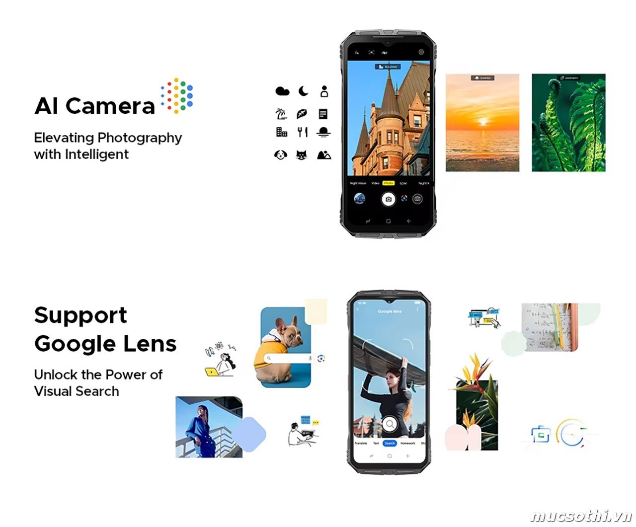 Smartphone Sờ To - Bán lẻ giá sỉ online giá tốt điện thoại Doogee S118Pro 5G chính hãng - 09175.09195