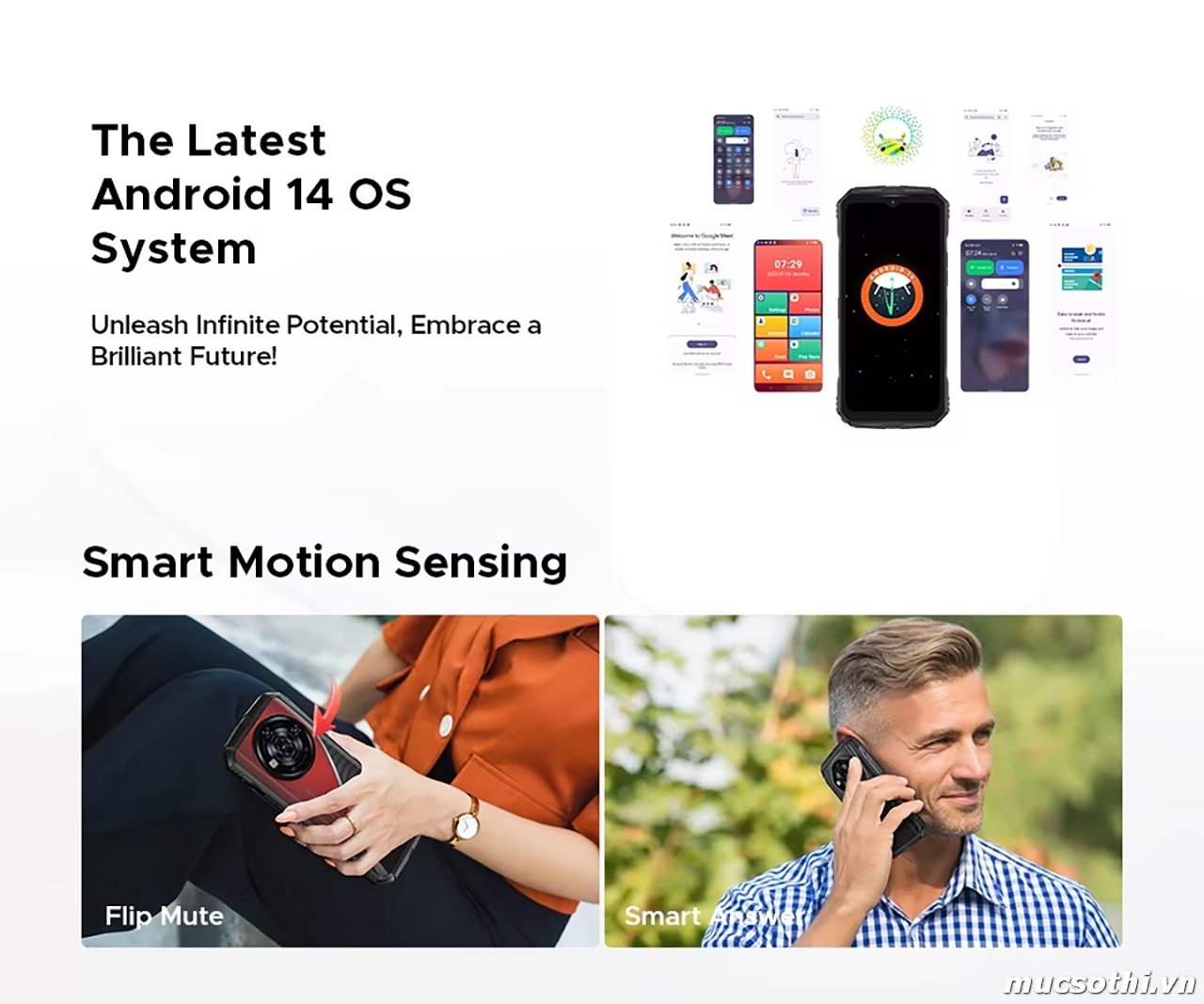 Smartphone Sờ To - Bán lẻ giá sỉ online giá tốt điện thoại Doogee S118Pro 5G chính hãng - 09175.09195