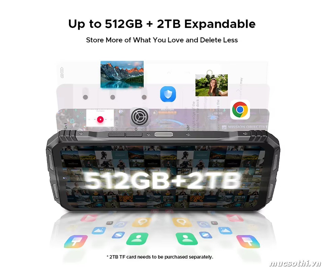 Smartphone Sờ To - Bán lẻ giá sỉ online giá tốt điện thoại Doogee S118Pro 5G chính hãng - 09175.09195