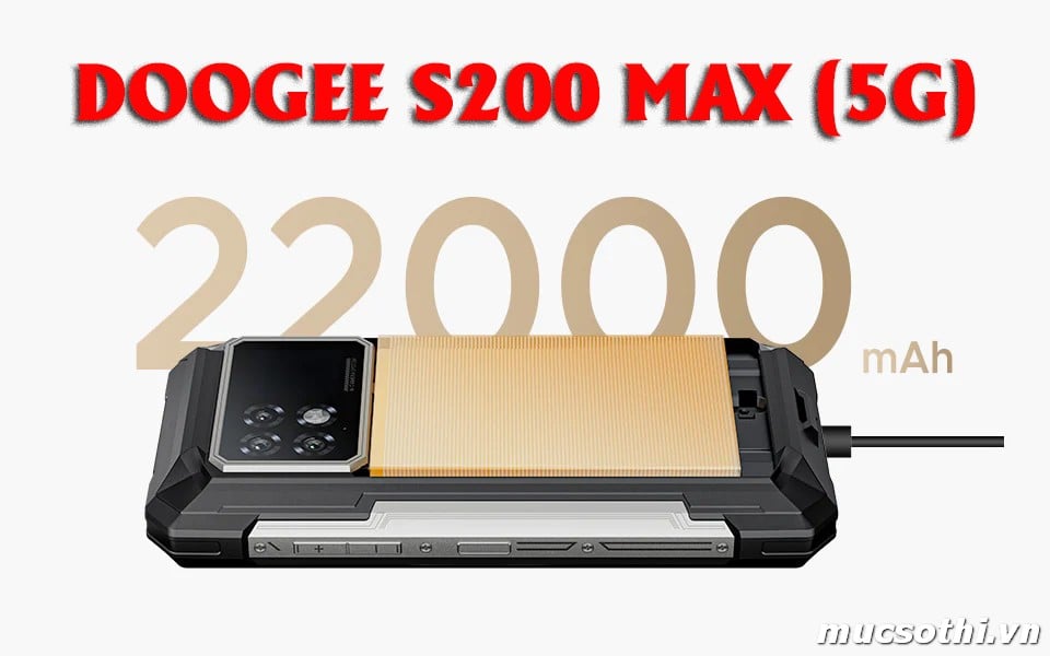 Smartphone Sờ To - Bán lẻ giá sỉ online giá tốt điện thoại Doogee S200 Max 5G chính hãng - 09175.09195