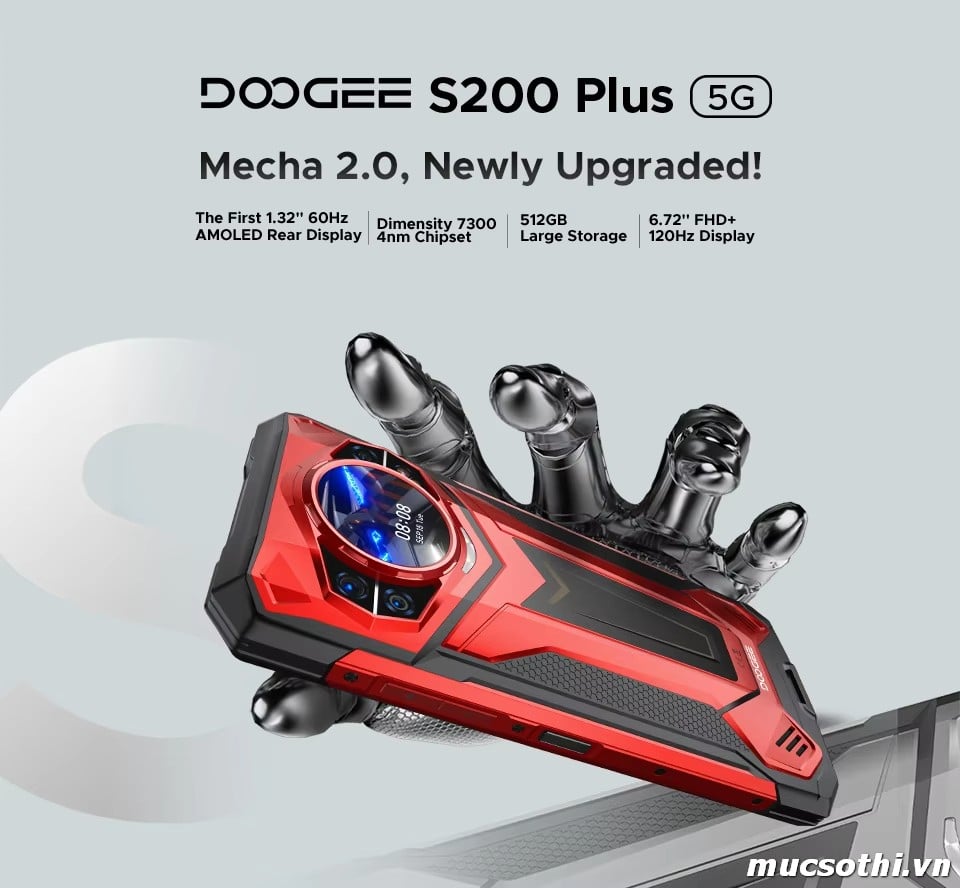 Smartphone Sờ To - Bán lẻ giá sỉ online giá tốt điện thoại Doogee S200Plus 5G chính hãng - 09175.09195