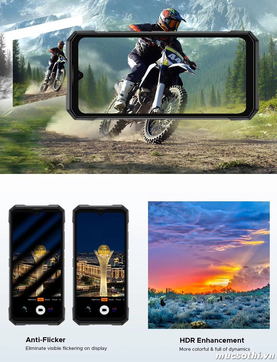 Smartphone Sờ To - Bán lẻ giá sỉ online giá tốt điện thoại Doogee S200Plus 5G chính hãng - 09175.09195