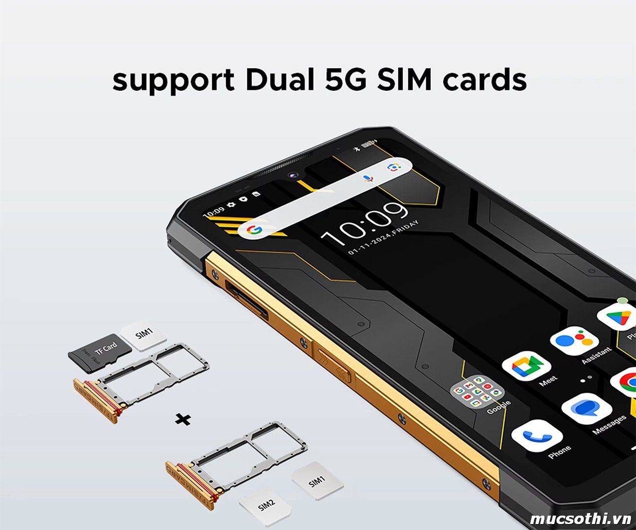 Smartphone Sờ To - Bán lẻ giá sỉ online giá tốt điện thoại Doogee S200X 5G chính hãng - 09175.09195