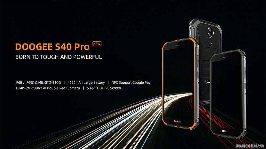 smartphonestore.vn - chuyên cung cấp smartphone siêu bền Doogee S40 Pro chính hãng giá tốt - 09175.09195