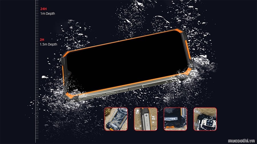 smartphonestore.vn - bán lẻ giá sỉ, online giá tốt smartphone siêu bền Doogee S88 pro pin khủng 10.000mAh chính hãng - 09175.09195