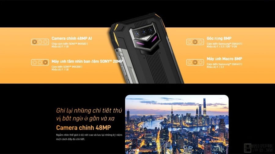 Smartphonestore.vn - Bán lẻ giá sỉ, online giá tốt smartphone siêu bền Doogee S89 pin khủng 12000mAh chính hãng - 09175.09195