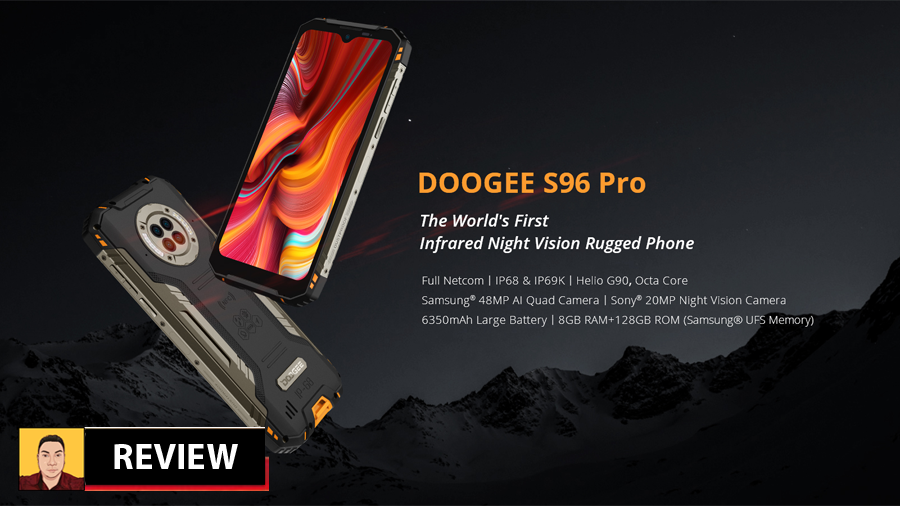 Mục sở thị tất tần tật Doogee S96Pro siêu bền pin 8500mAh 5camera chụp xuyên đêm cấu hình mạnh - 09873.09873