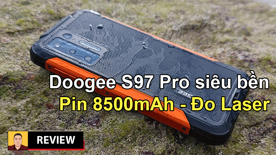 Hút hàng vói Doogee S97 Pro smartphone siêu bền pin khủng có máy đo khoảng cách bằng laser - 09175.09195