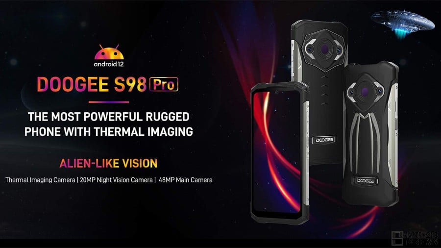 Smartphonestore.vn - bán lẻ giá sỉ, online giá tốt smartphone siêu bền pin khủng Doogee S98 Pro chính hãng - 09175.09195