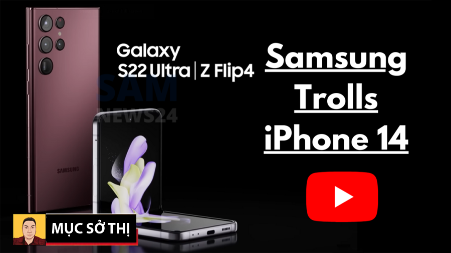 Mục sở thị clip Samsung vừa tung ra để TROLL Apple đang tẩy não người dùng iPhone - 09873.09873