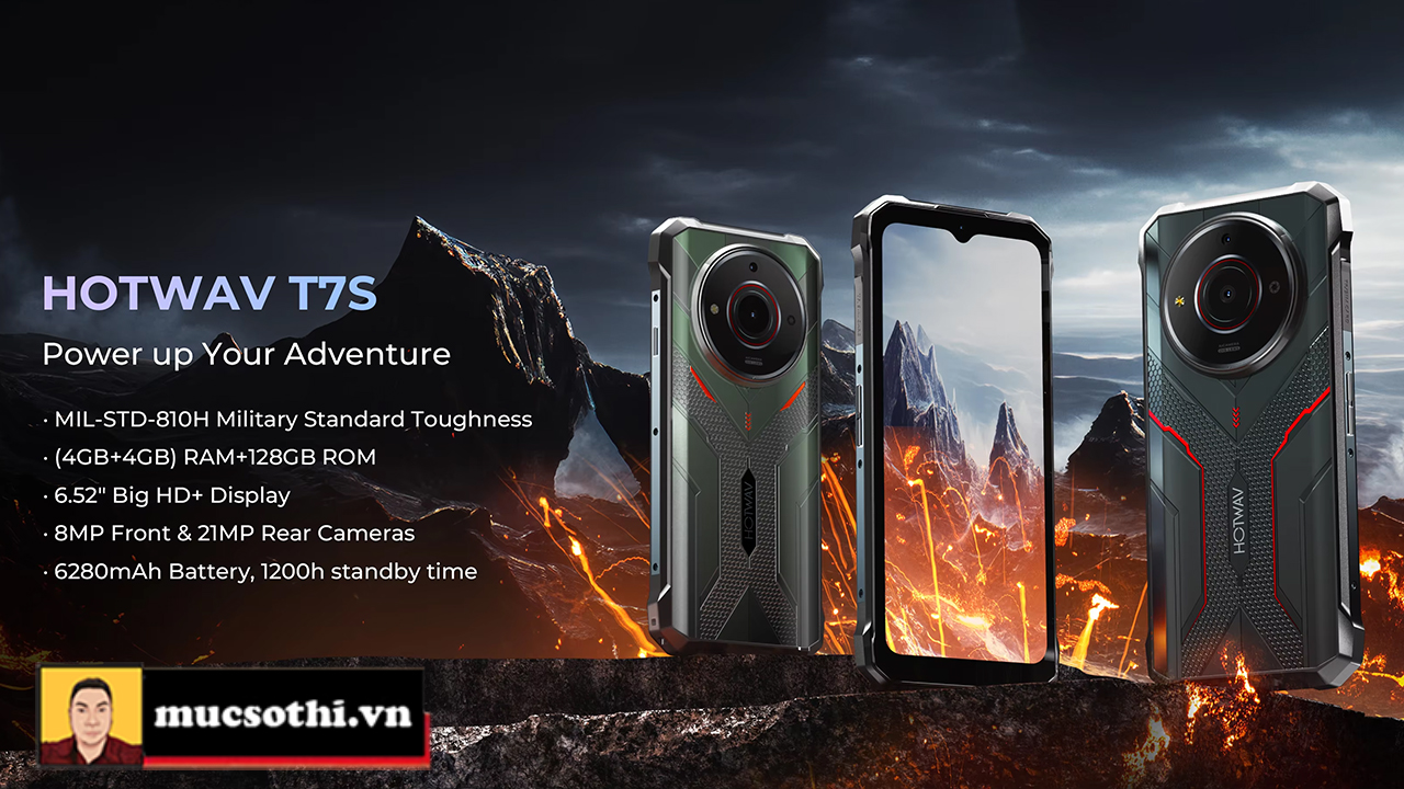 Kinh ngạc với Hotwav T7s smartphone siêu bền pin trâu cấu hình đỉnh nóc kịch trần GIÁ RẺ QUÁ - mucsothi.com.vn