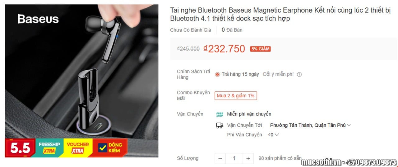 TOP những tai nghe bluetooth kết nối dùng cùng lúc 2 thiết bị giá tốt đang được săn mua - mucsothi.com.vn