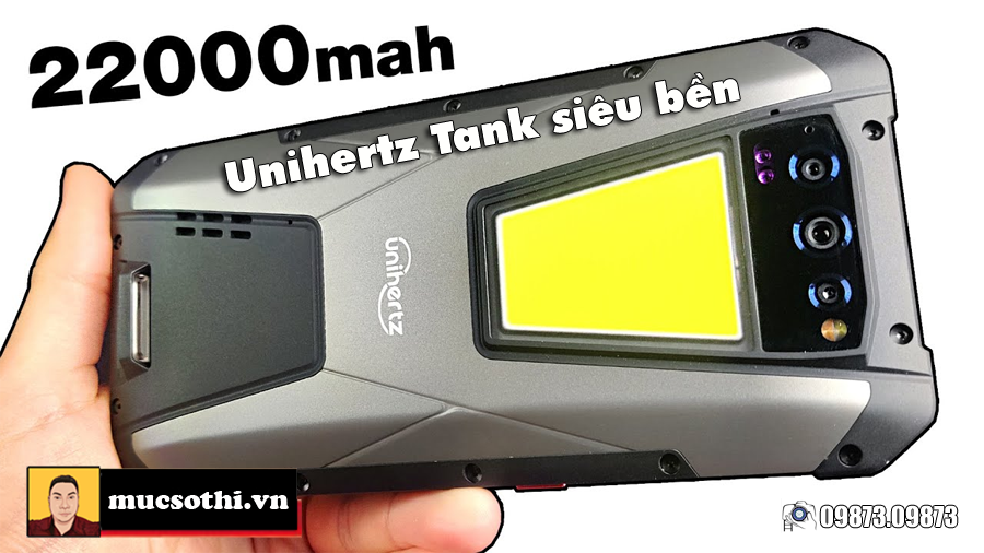 Mục sở thị quyền lực tối thượng chứa đựng trong Unihertz Tank pin 22000mAh - 09175.09195