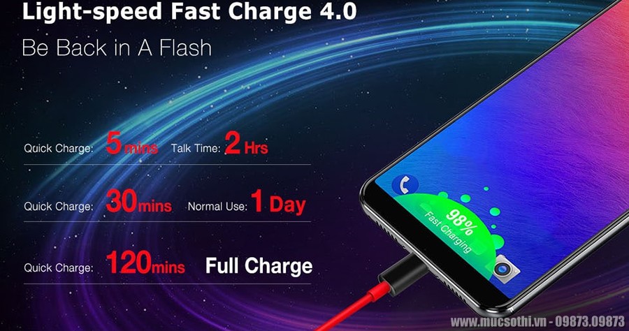 Ulefone Power 3s PIN khủng sức mạnh hoàn hảo giá dưới 5 triệu đáng mua - mucsothi.vn