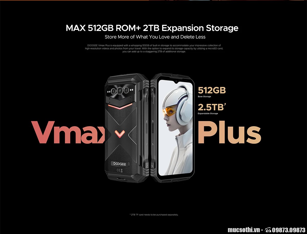 Smartphone Sờ To - Bán lẻ giá sỉ online giá tốt điện thoại Doogee Vmax Plus chính hãng - 09175.09195