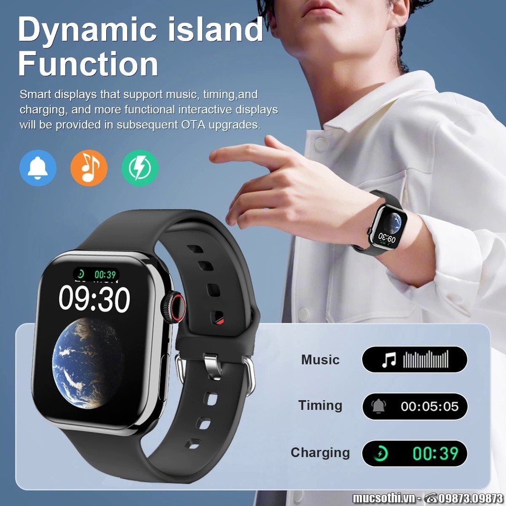 Smartphone Sờ To - Bán lẻ giá sỉ online giá tốt đồng hồ thông minh Smartwatch W9Pro Gen5 - 09873.09873