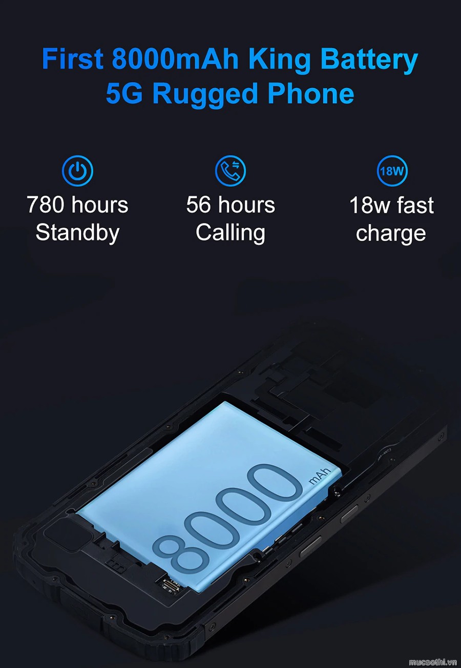 Smartphonestore.vn - Bán lẻ giá sỉ, online giá tốt smartphone siêu bền 5g oukitel wp10 chính hãng - 09175.09195