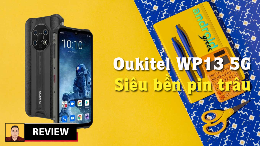 Mục sở thị WP13 chiếc smartphone 5G siêu bền pin trâu vừa được Oukitel tung ra thị trường - 09873.09873
