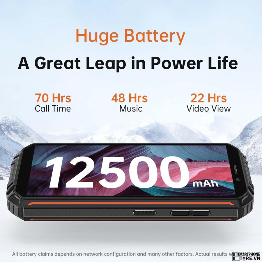 Smartphone siêu bền Oukitel WP18 pin khủng 12500mAh giá bao nhiêu mua ở đâu bán - 09873.09873